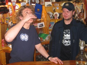 en een russische knuffel